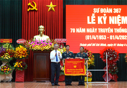 Lễ kỷ niệm 70 năm ngày truyền thống Sư đoàn Phòng không 367 (01/4/1953 - 01/4/2023).