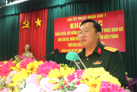 Ngành Kỹ thuật Quân khu huấn luyện, bồi dưỡng nghiệp vụ công tác kỹ thuật quân khí