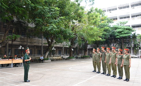 Trường Đại học Sư phạm TPHCM Hội thi Giảng viên dạy giỏi môn học Giáo dục Quốc phòng và An ninh