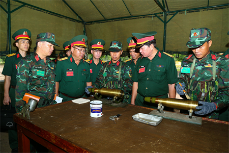 Kho K75, Cục Kỹ thuật Quân khu 7 diễn tập chuyển trạng thái sẵn sàng chiến đấu