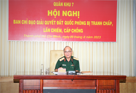 Hội nghị Ban Chỉ đạo giải quyết đất quốc phòng