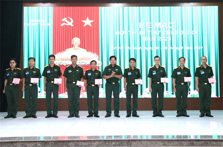 Sôi nổi đua tài Bí thư chi bộ thuộc Đảng bộ Cục Kỹ thuật năm 2023