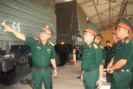 Quân khu 7 giao nhiệm vụ tham gia hội thi xe tốt, lái xe giỏi toàn quân năm 2023