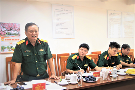 Chi bộ Đoàn An điều dưỡng 28 hội nghị phiên cuối năm 2023
