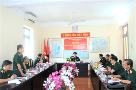 Cụm thi đua 2, Cục Chính trị Quân khu bình xét khen thưởng Phong trào Thi đua Quyết thắng năm 2023