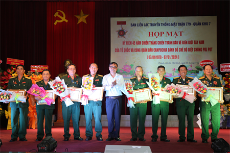 Họp mặt Ban liên lạc Truyền thống Mặt trận 779 – Quân khu 7 lần thứ XI