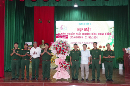 Trung đoàn 4, Sư đoàn 5 họp mặt kỷ niệm 59 năm ngày truyền thống