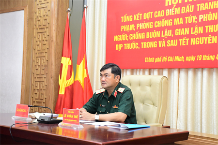 Bộ Quốc phòng tổng kết đợt cao điểm đấu tranh phòng, chống tội phạm