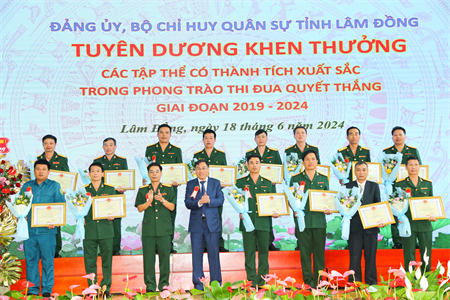 LLVT tỉnh Lâm Đồng thi đua đổi mới, sáng tạo hiệu quả