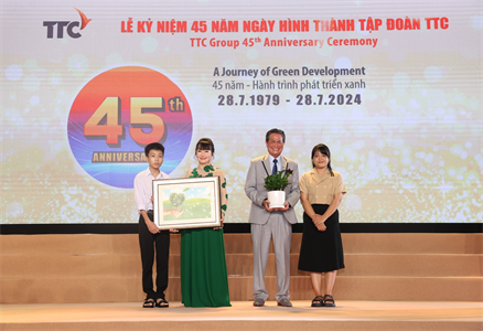 Tập đoàn TTC: 45 năm “Hành trình phát triển xanh"