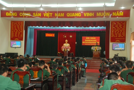 Lữ đoàn 75: Kiên quyết xử lý nghiêm các trường hợp vi phạm kỷ luật