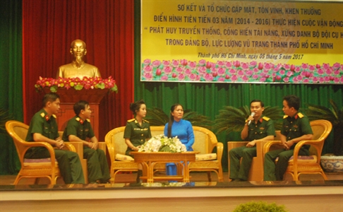 Đảng ủy – Bộ Tư lệnh thành phố Hồ Chí Minh: Tôn vinh, khen thưởng các điển hình tiên tiến