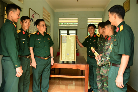 Kiểm tra hoạt động công tác Đảng, công tác chính trị Trường bắn Quốc gia khu vực 3