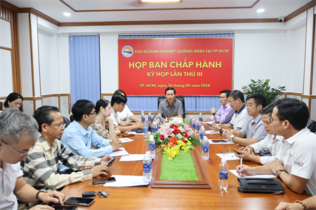 Hội Doanh nghiệp Quảng Bình tại TPHCM họp Ban chấp hành lần III