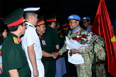 Bệnh viện dã chiến cấp 2 số 5 hoàn thành xuất sắc nhiệm vụ quốc tế