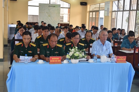 Đảng ủy Quân sự huyện Hóc Môn (BTL thành phố Hồ Chí Minh): Tổng kết Chỉ thị số 10 của Ban Bí thư về “Nâng cao chất lượng sinh hoạt chi bộ”
