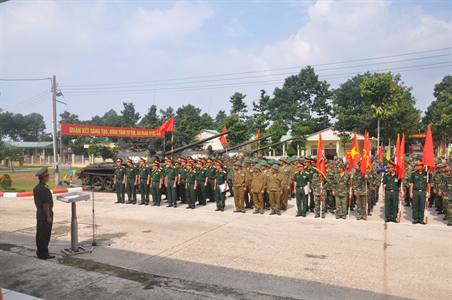 Khai mạc hội thi kỹ thuật Tăng thiết giáp Quân khu 7 năm 2017