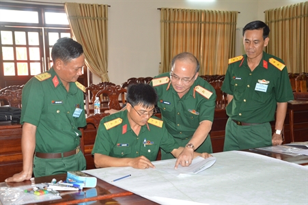 Kiểm tra cán bộ Tiểu đoàn trưởng, Chính trị viên tiểu đoàn bộ binh năm 2017