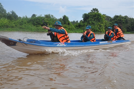 Một ngày ở Chốt Dân quân biên giới Cây Me