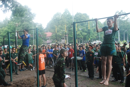 Hội thi sức trẻ Bộ Tham mưu năm 2017: Khỏe để xây dựng và bảo vệ Tổ quốc