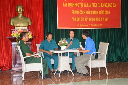 LLVT tỉnh Tây Ninh: Nhiều cách làm sáng tạo trong học tập và làm theo Bác
