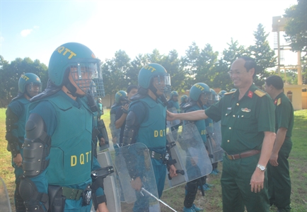 Ngành dân quân tự vệ triển khai phương hướng 6 tháng cuối năm