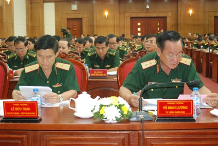 Quân khu 7 Hội nghị quân chính 6 tháng đầu năm 2017