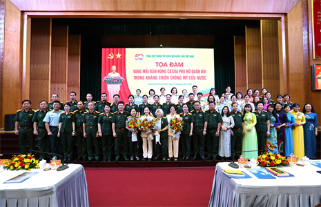 Tọa đàm “Vang mãi bản hùng ca của Phụ nữ Quân đội trong kháng chiến chống Mỹ, cứu nước”