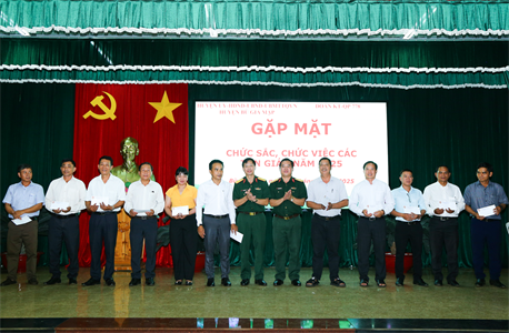 Đoàn Kinh tế Quốc phòng 778 gặp mặt chức sắc, chức việc các tôn giáo trên địa bàn