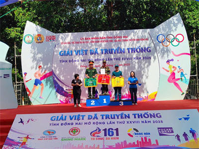 Lữ đoàn 75 đạt giải nhất khối LLVT giải việt dã truyền thống tỉnh Đồng Nai lần thứ 28