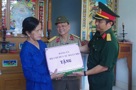 Cựu chiến binh Sư đoàn 5 thăm lại chiến trường xưa