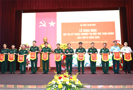 Khai mạc Hội thi kỹ thuật nghiệp vụ mật mã toàn quân lần thứ XI năm 2025