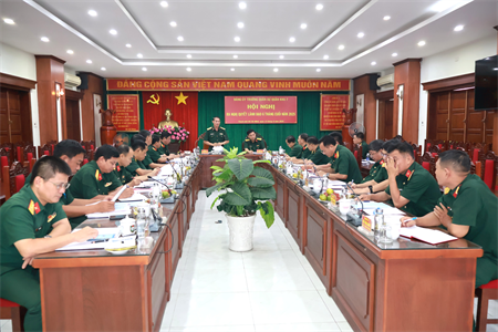 Đảng ủy Trường Quân sự Quân khu 7 ra nghị quyết thực hiện nhiệm vụ 6 tháng cuối năm 2025