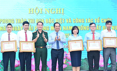 Thành phố Hồ Chí Minh tổng kết phong trào thi đua sáng tạo đặc biệt