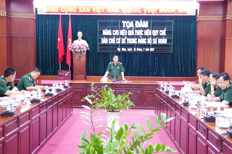 Sư đoàn 5: Nâng cao hiệu quả thực hiện Quy chế dân chủ ở cơ sở