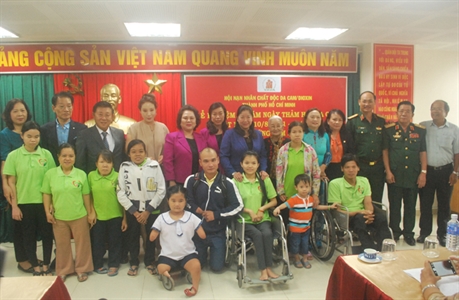 Hội nạn nhân chất độc da cam/dioxin thành phố Hồ Chí Minh: Vinh danh những tấm lòng nhân hậu vì nạn nhân da cam
