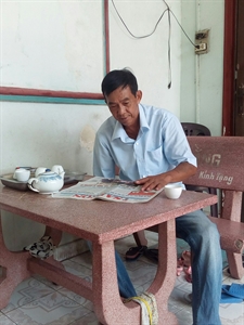 Ý chí vươn lên của một thương binh nặng