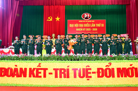 Đại hội đại biểu Đảng bộ Sư đoàn 309 lần thứ XI, nhiệm kỳ 2025-2030 thành công tốt đẹp
