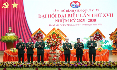 Đảng bộ Bệnh viện Quân y 175 Đại hội đại biểu nhiệm kỳ 2025-2030