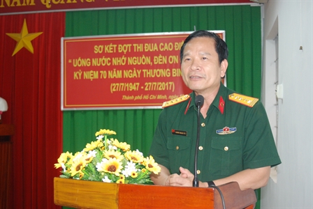 Bệnh viện Quân dân y miền Đông: Sơ kết đợt thi đua cao điểm “Uống nước nhớ nguồn, đền ơn đáp nghĩa”