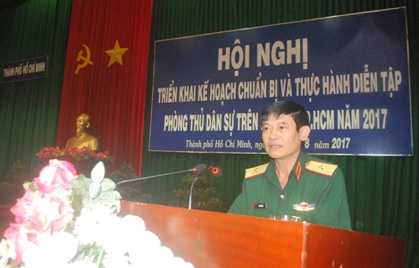 Thành phố Hồ Chí Minh: Triển khai kế hoạch chuẩn bị và thực hành diễn tập phòng thủ dân sự