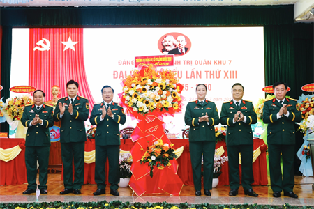Đảng bộ Cục Chính trị Quân khu 7 Đại hội đại biểu lần thứ XIII, nhiệm kỳ 2025 – 2030