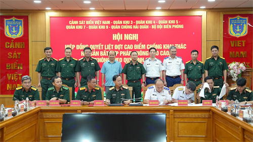 Cảnh sát biển cùng các lực lượng vào cuộc quyết liệt chống khai thác IUU
