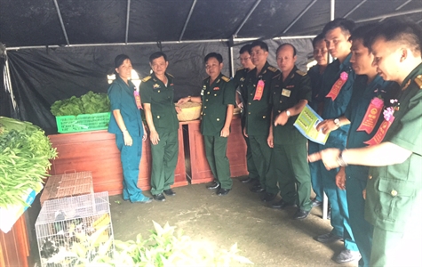 Ban CHQS thị xã Bến Cát, tỉnh Bình Dương: Đại hội thi đua quyết thắng giai đoạn 2012 – 2017
