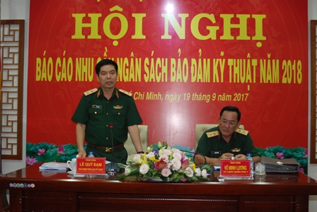 9 tháng đầu năm ngành Kỹ thuật Quân khu 7 đạt 77,85% kế hoạch năm