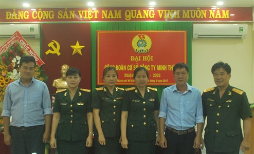 Công ty Minh Thành Đại hội Công đoàn cơ sở nhiệm kỳ 2017-2022