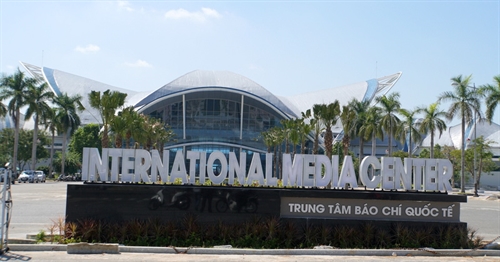 Cận cảnh Trung tâm Báo chí Quốc tế phục vụ Tuần lễ Cấp cao APEC 2017