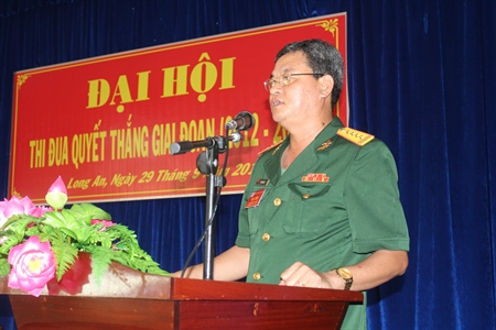 Trung đoàn bộ binh 738, Bộ CHQS tỉnh Long An
Đại hội thi đua quyết thắng giai đoạn 2012 – 2017