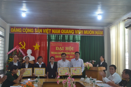 Công ty 22 – 12, Bộ CHQS tỉnh Tây Ninh: Đại hội thi đua quyết thắng nhiệm kỳ 2012 – 2017