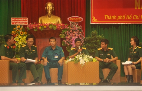 “Dân vận khéo” trong lực lượng vũ trang thành phố Hồ Chí Minh